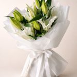 this bouquets is a design of zamarqa flowers, situated in doha qatar,