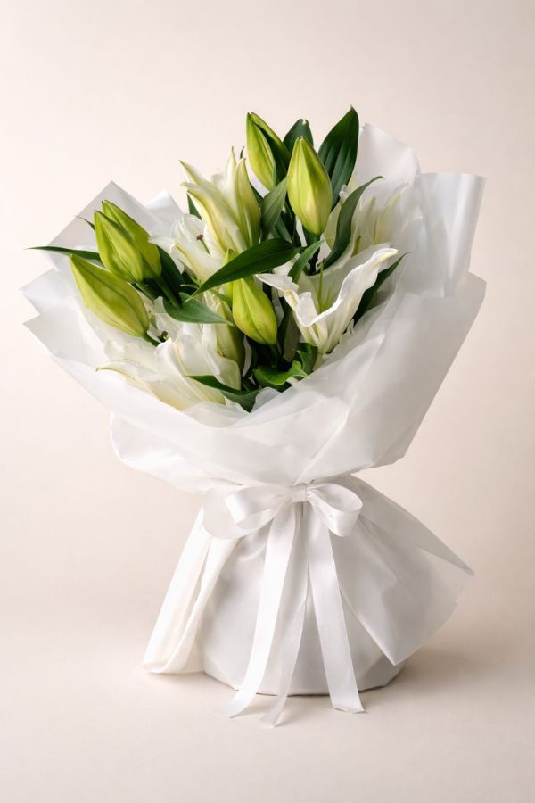 this bouquets is a design of zamarqa flowers, situated in doha qatar,